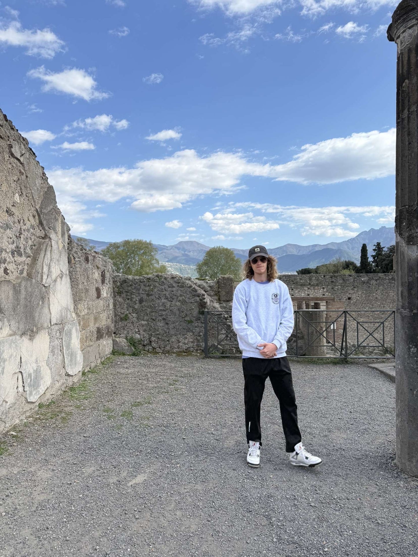 Gray “Elevated Vibes” Crewneck