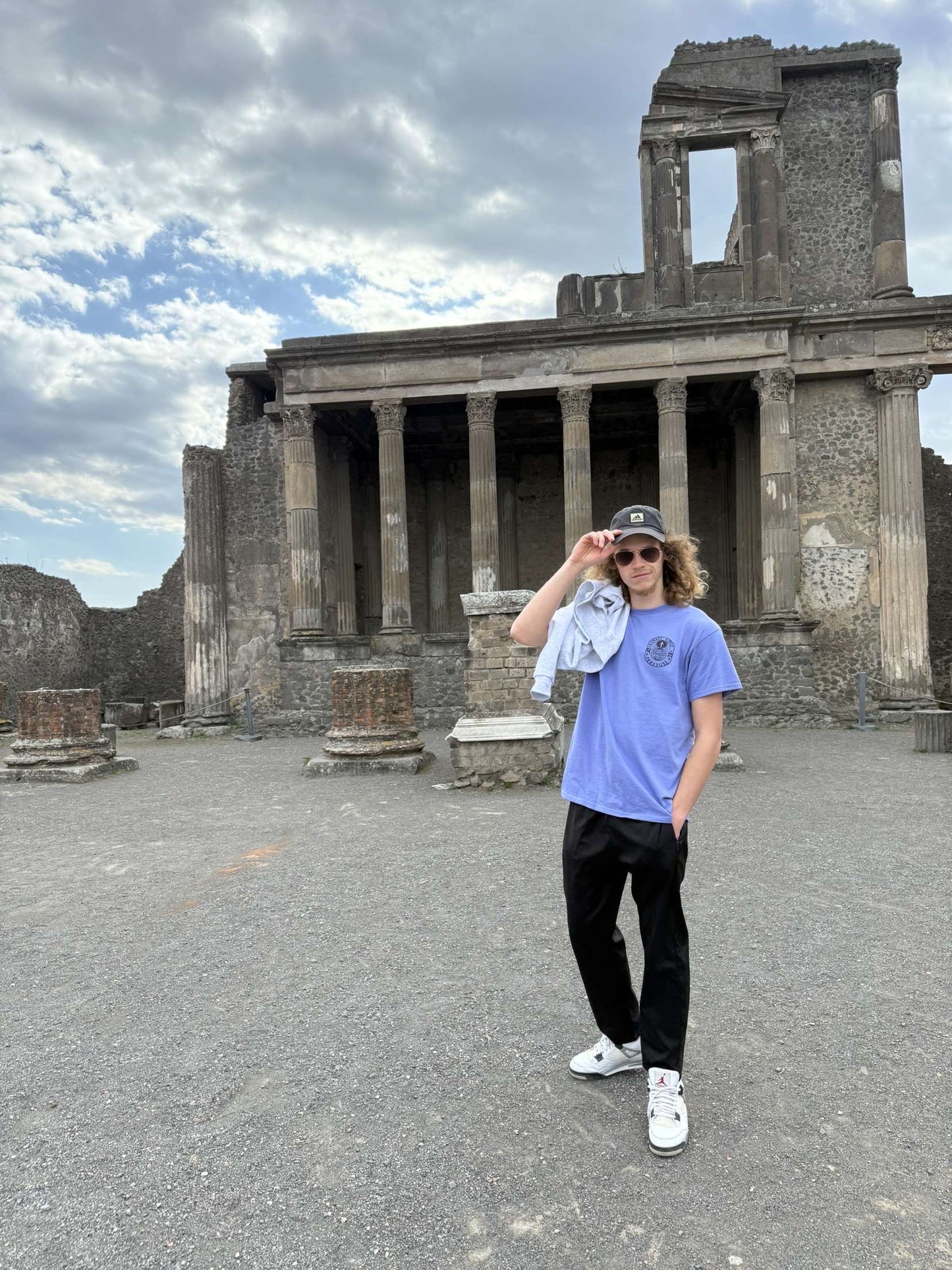 Purple “Elevated Vibes” Tee