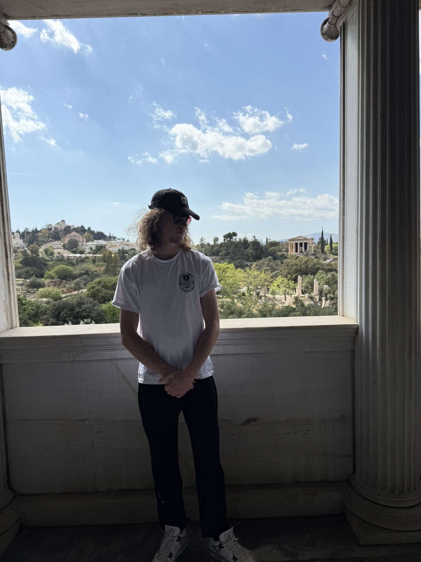 White “Elevated Vibes” Tee