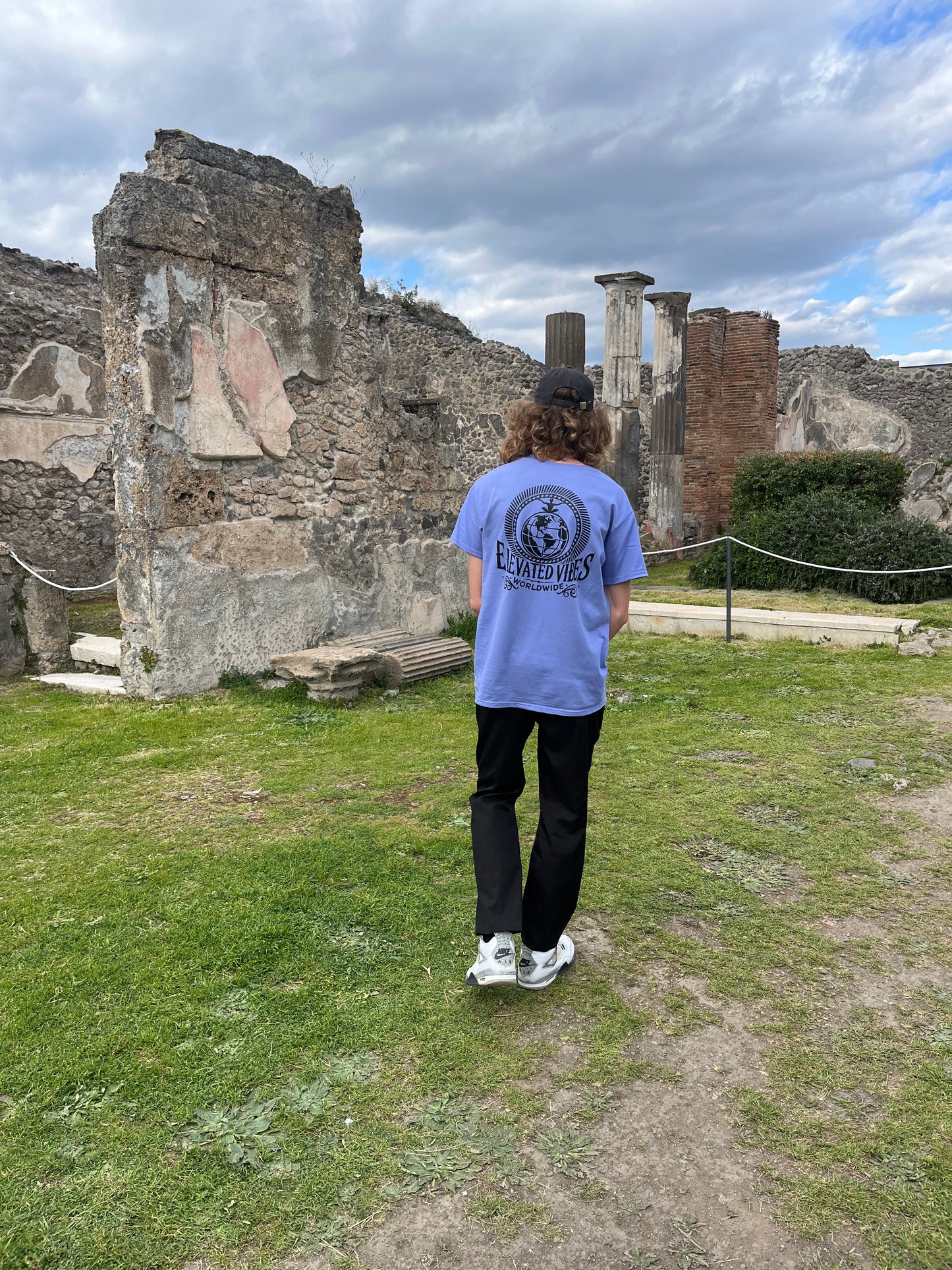 Purple “Elevated Vibes” Tee