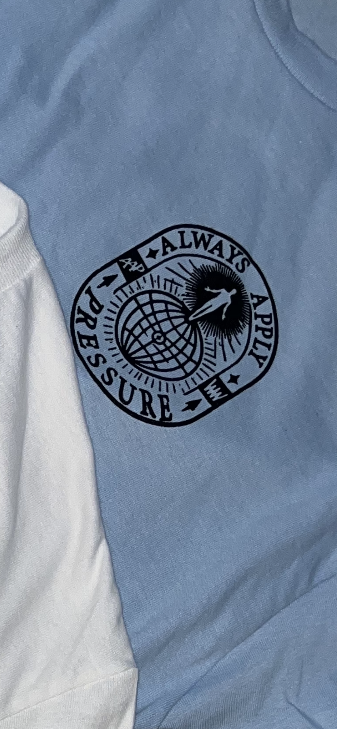 Light blue “Elevated Vibes” Tee
