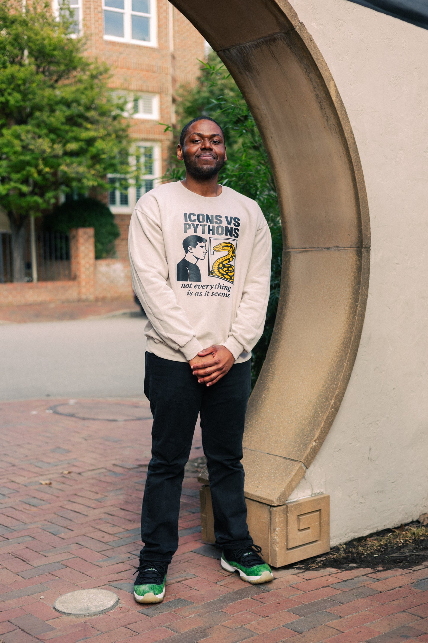 “PYTHON” Crewneck